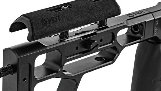Black ACC ELITE CHASSIS SYSTEM right hand Remington 700 short action and clones