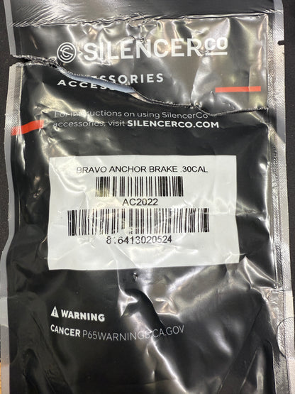 Suppressor Brake for Bravo threads on a SilencerCo suppressor