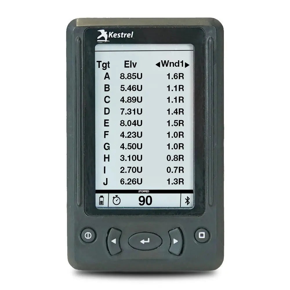Kestrel HUD for 5 series Ballistics Meters (DEMO Model) NO box. Never used on a rifle.